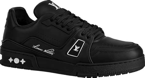 all black Louis Vuitton sneakers